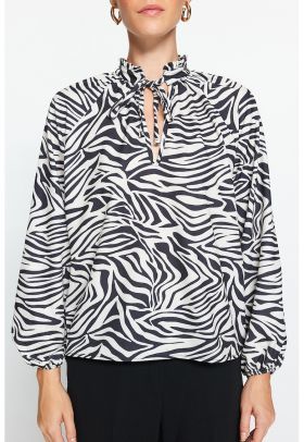 Bluza cu animal print