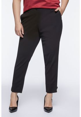 Pantaloni conici crop