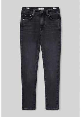 Blugi skinny cu talie inalta
