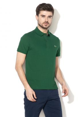 Tricou polo slim fit cu logo 2