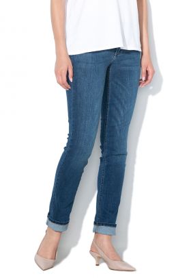 Blugi skinny cu talie joasa