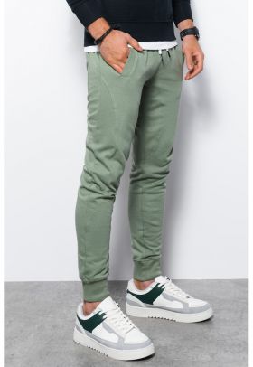 Pantaloni sport conici cu snur de ajustare