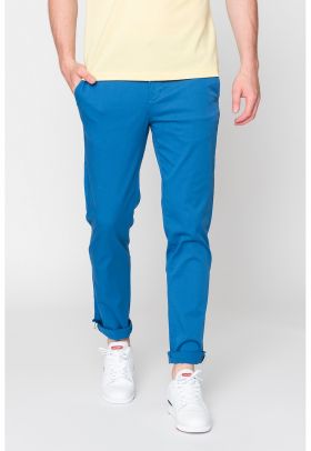 Pantaloni slim fit cu buzunare oblice