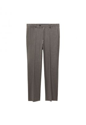 Pantaloni slim fit din amestec de lana Breda