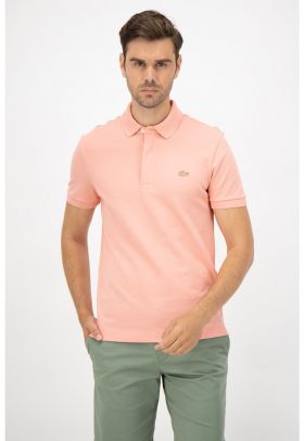 Tricou polo regular fit cu logo discret