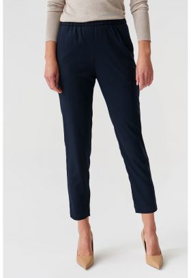 Pantaloni crop cu buzunare laterale Tolo