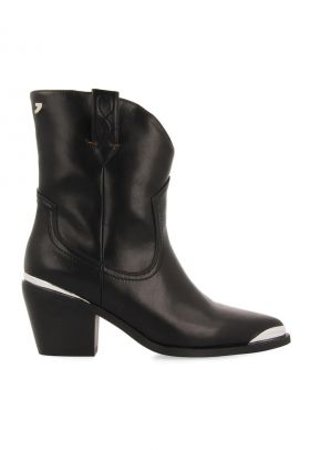 Botine western cu nituri metalice Roslyn