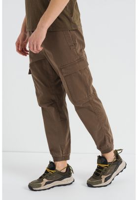 Pantaloni cargo cu talie medie Sisla