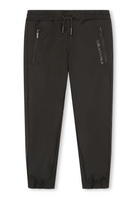 Pantaloni jogger din amestec de lana