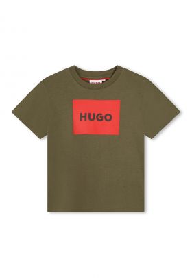 Tricou din bumbac cu imprimeu logo