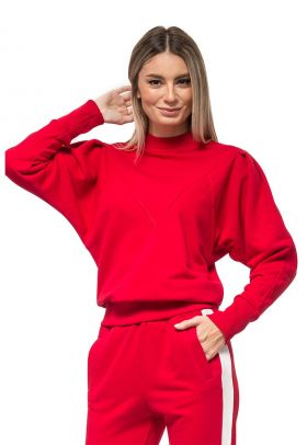 Bluza sport lejera cu maneci bufante Nicole