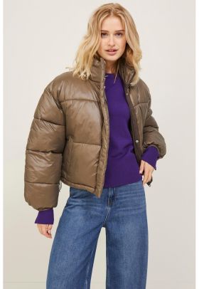 Geaca crop matlasata Beany