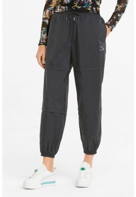 Pantaloni relaxed fit cu buzunare Crystal