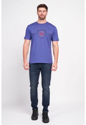 Blugi slim fit cu talie medie