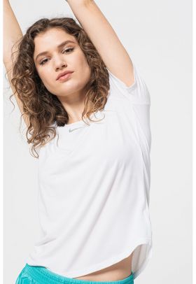 Tricou cu tehnologie Dri-Fit si logo - pentru antrenament One Luxe