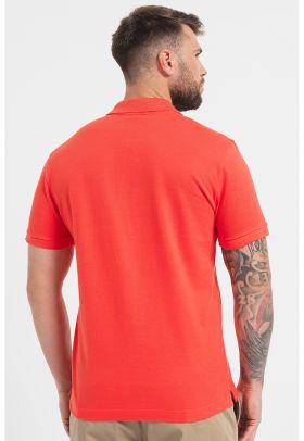 Tricou polo de bumbac cu logo