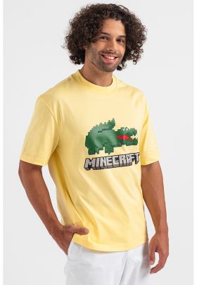 Tricou unisex cu imprimeu logo Minecraft