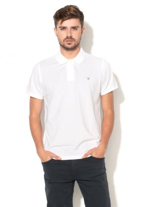 Tricou polo regular fit cu logo brodat 2201