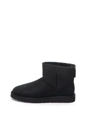 Ghete de piele intoarsa fara inchidere Classic Mini