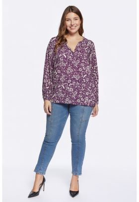 Bluza cu imprimeu floral