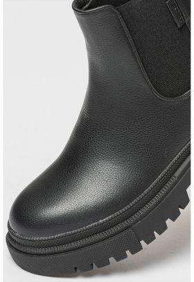 Ghete Chelsea de piele ecologica