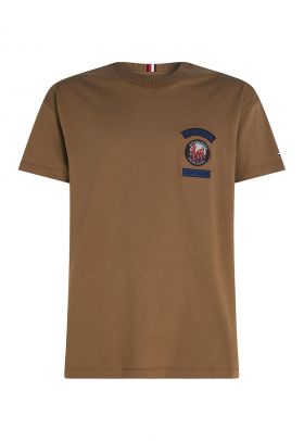 Tricou de bumbac organic cu logo