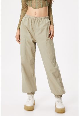 Pantaloni jogger cargo de bumbac