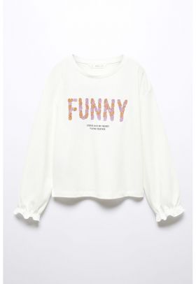 Bluza cu text Funny