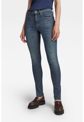 Blugi skinny cu slituri laterale 3301