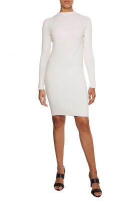 Rochie bodycon cu aspect striat