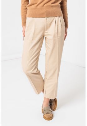 Pantaloni crop conici