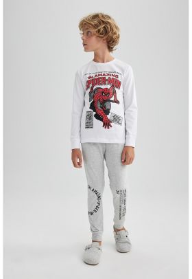 Pijama cu imprimeu Spider-Man