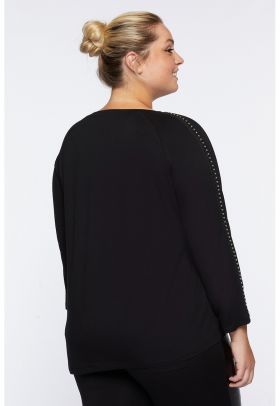 Bluza cu terminatie asimetrica