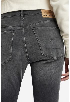 Blugi skinny cu talie inalta