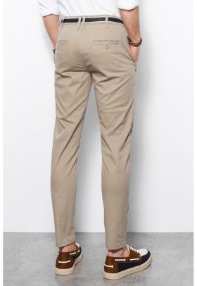 Pantaloni chino din amestec de bumbac