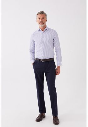 Camasa slim fit cu dungi