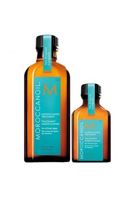 Pachet Promo Tratament: Tratament Moroccanoil pentru toate tipurile de par - 100 ml + 25 ml