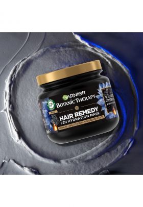 Masca de par Botanic Therapy Magnetic Charcoal & Black Seed Oil - 340 ml