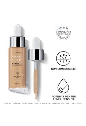 Serum redensificator infuzat cu pigmenti True Match Nude - 30 ml