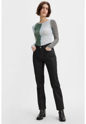 Blugi drepti cu talie inalta 501®