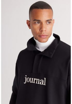 Bluza de trening cu imprimeu text