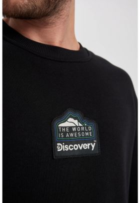 Bluza sport relaxed fit Discovery Channel