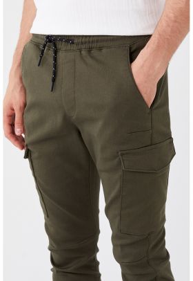 Pantaloni cargo slim fit