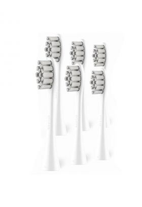 Set 6 capete de schimb pentru periuta electrica Standard Clean Brush Head W06 - White