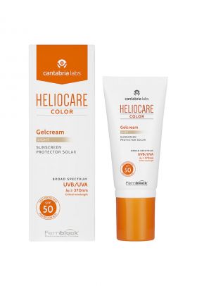 Gel cremos neuleios Cantabria Heliocare SPF50 - Light - pentru utilizare zilnica - 50 ml