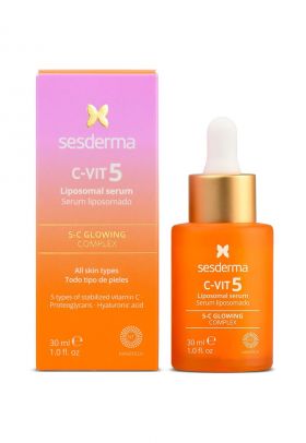 Ser lipozomal cu 5 tipuri de vitamina C C-Vit - 30 ml