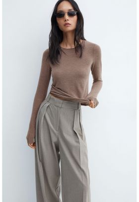 Bluza cu decolteu rotund Lucy
