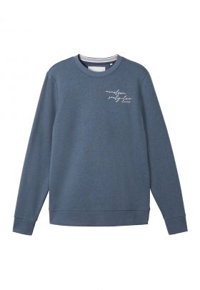 Bluza de trening cu decolteu la baza gatului