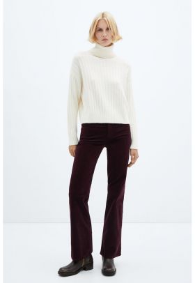 Pantaloni evazati de reiat Fiona