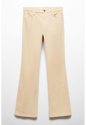 Pantaloni kick-flare de reiat Sienna